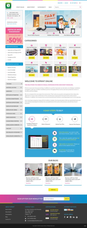 Web-Design von pb für Eprint | Design: #17820155