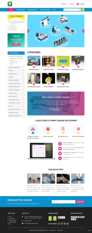 Web-Design von pb für Eprint | Design: #17820162