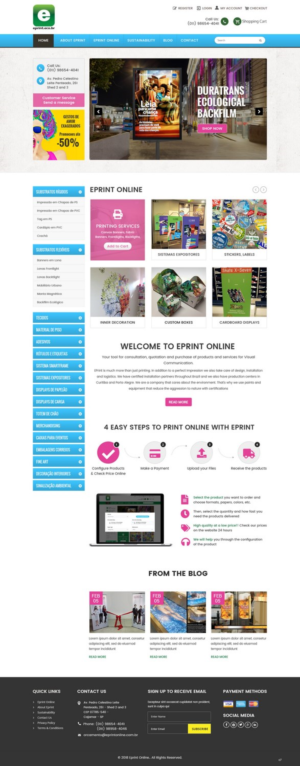 Web-Design von pb für Eprint | Design: #17820168