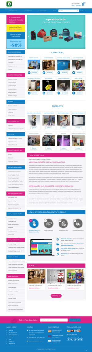 Web-Design von pb für Eprint | Design: #17820179