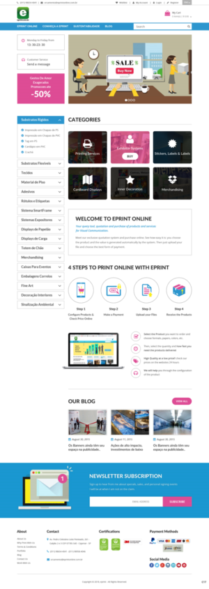 Web-Design von pb für Eprint | Design: #17820636