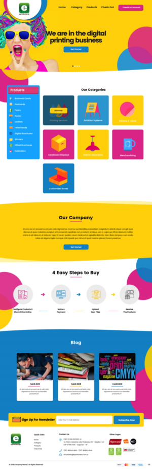 Web-Design von pb für Eprint | Design: #17868278