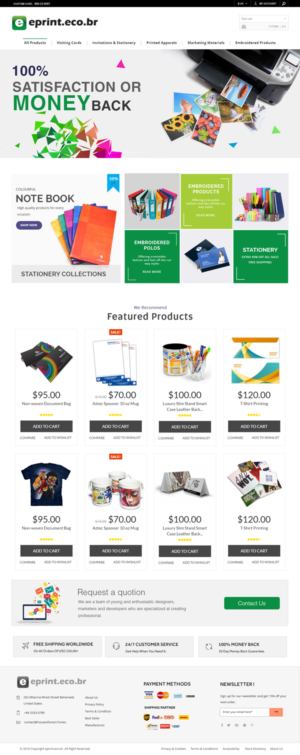 Web Design by Xclusive Designers for Eprint | Design #17867143