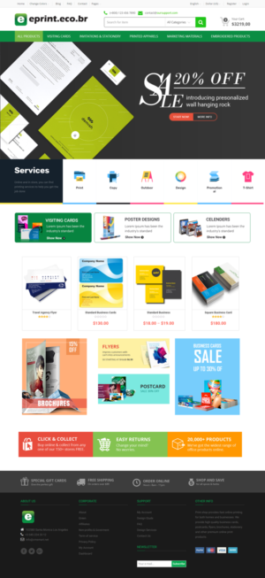 Web-Design von Xclusive Designers für Eprint | Design: #17870177