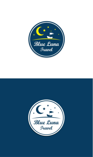 Diseño de Logo por ArtyFive DesignStudio para Blue Luna Travel | Diseño #17806120