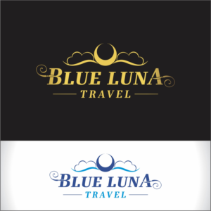 Diseño de Logo por Robert Macwan para Blue Luna Travel | Diseño #17804801