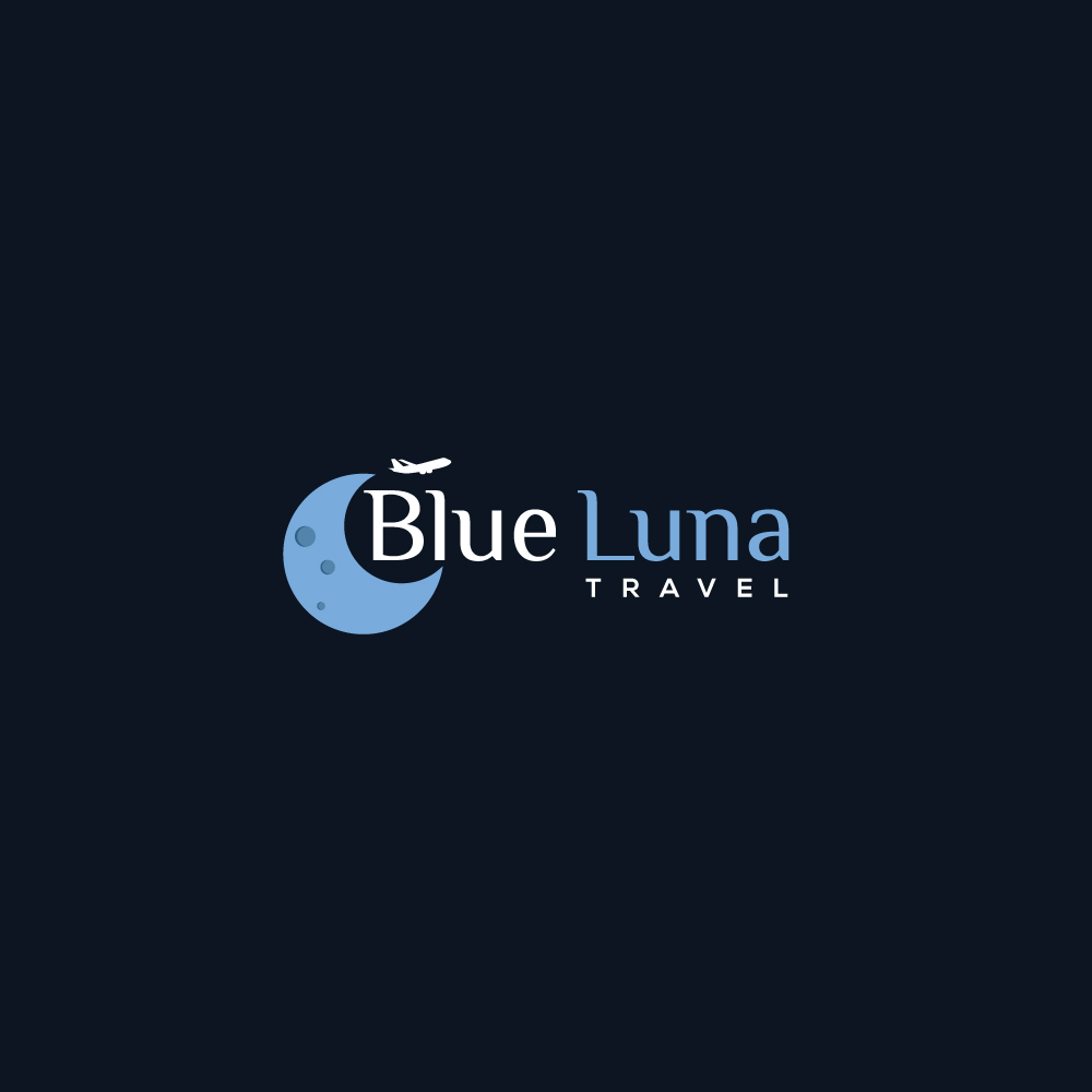 Diseño de Logo por ecorokerz para Blue Luna Travel | Diseño #17806174