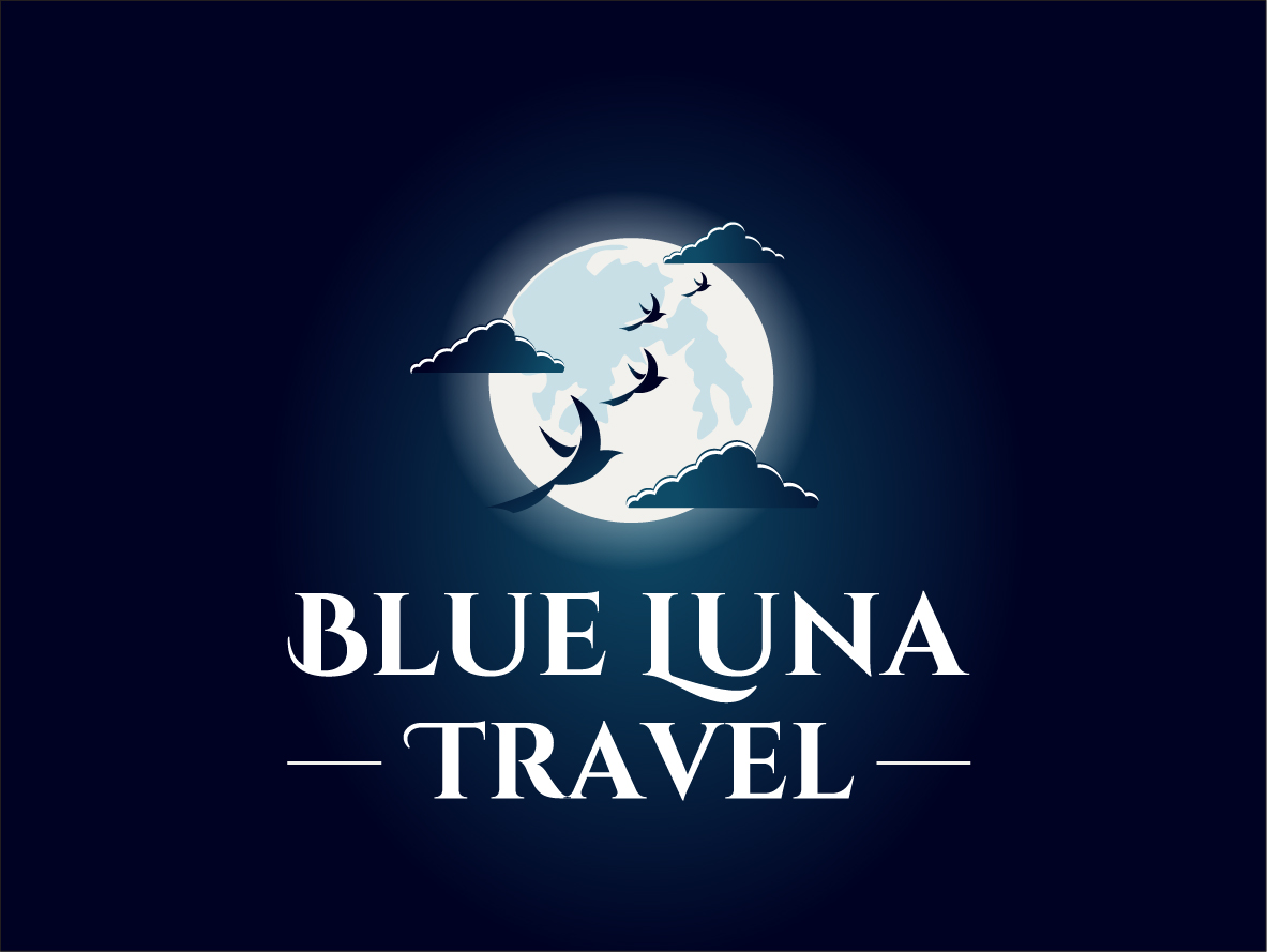 Logo Design by Soul Light for Blue Luna Travel | Design #17807325