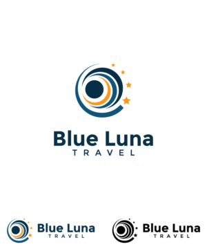 Logo Design by Wild Geek for Blue Luna Travel | Design: #17811477