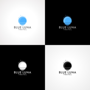 Diseño de Logo por Joenet Jayawarna para Blue Luna Travel | Diseño #17806862