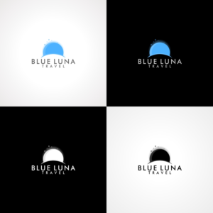 Logo Design by Joenet Jayawarna for Blue Luna Travel | Design: #17807346