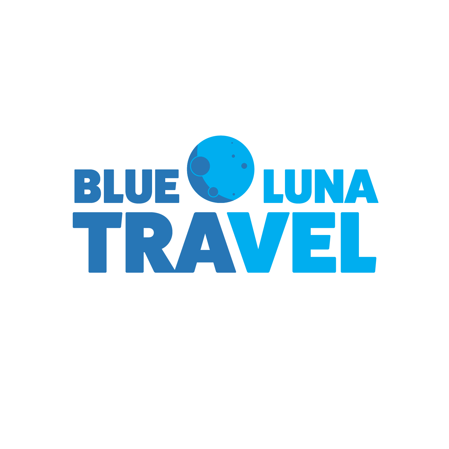 Logo Design by Beaks for Blue Luna Travel | Design #17808625