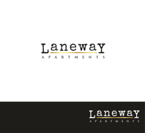 Logo-Design von PointGrfx für Laneway Apartments | Design: #17806845