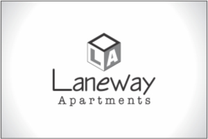 Logo-Design von Robert Macwan für Laneway Apartments | Design #17814069