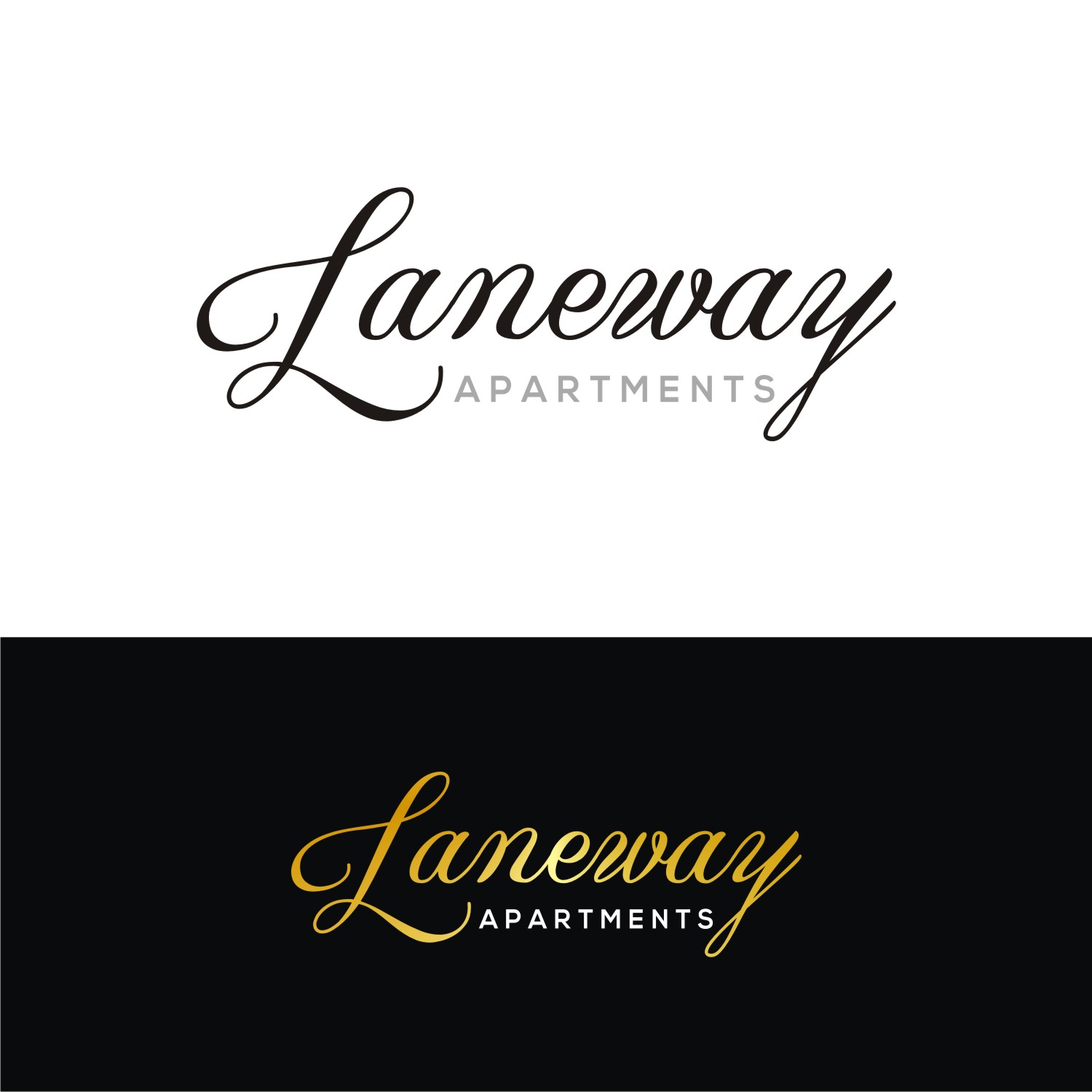 Diseño de Logo por Ahsacom_Design para Laneway Apartments | Diseño #17806814