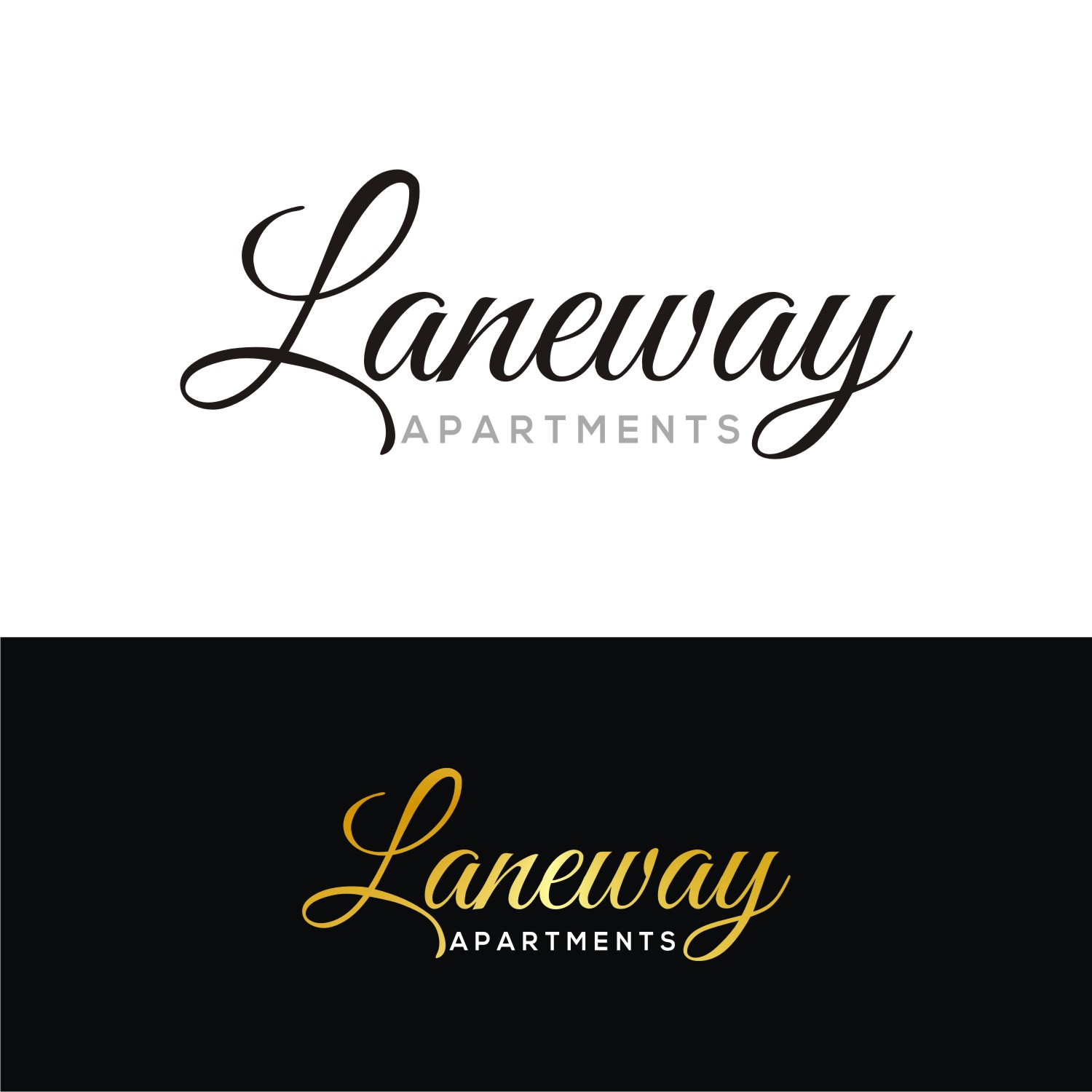 Diseño de Logo por Ahsacom_Design para Laneway Apartments | Diseño #17806815