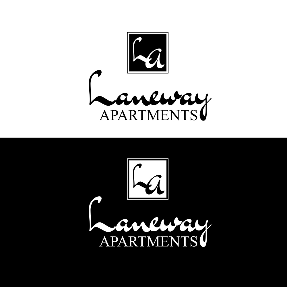 Diseño de Logo por Endre Gajdor para Laneway Apartments | Diseño #17806107