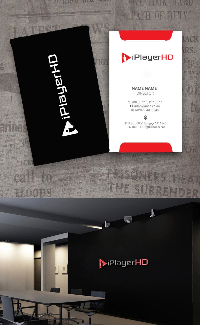Logo Design by zebronicgraphic for iplayerhd | Design #17821836