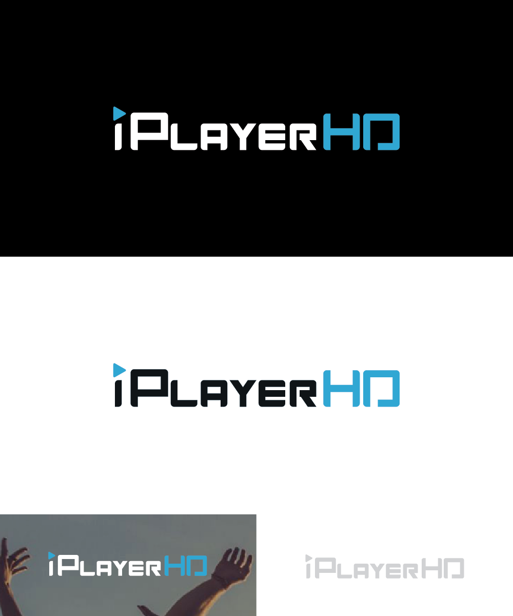 Logo Design by Wild Geek for iplayerhd | Design #17817589