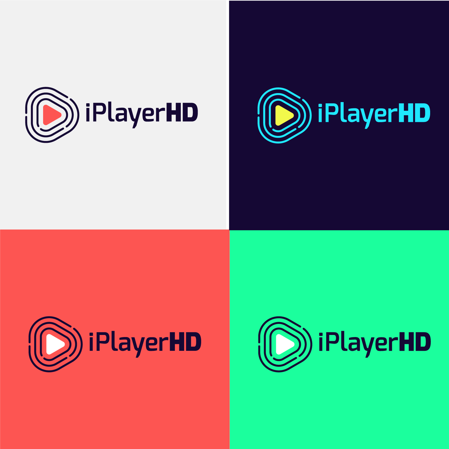 Logo Design by C E T O W for iplayerhd | Design #17903368