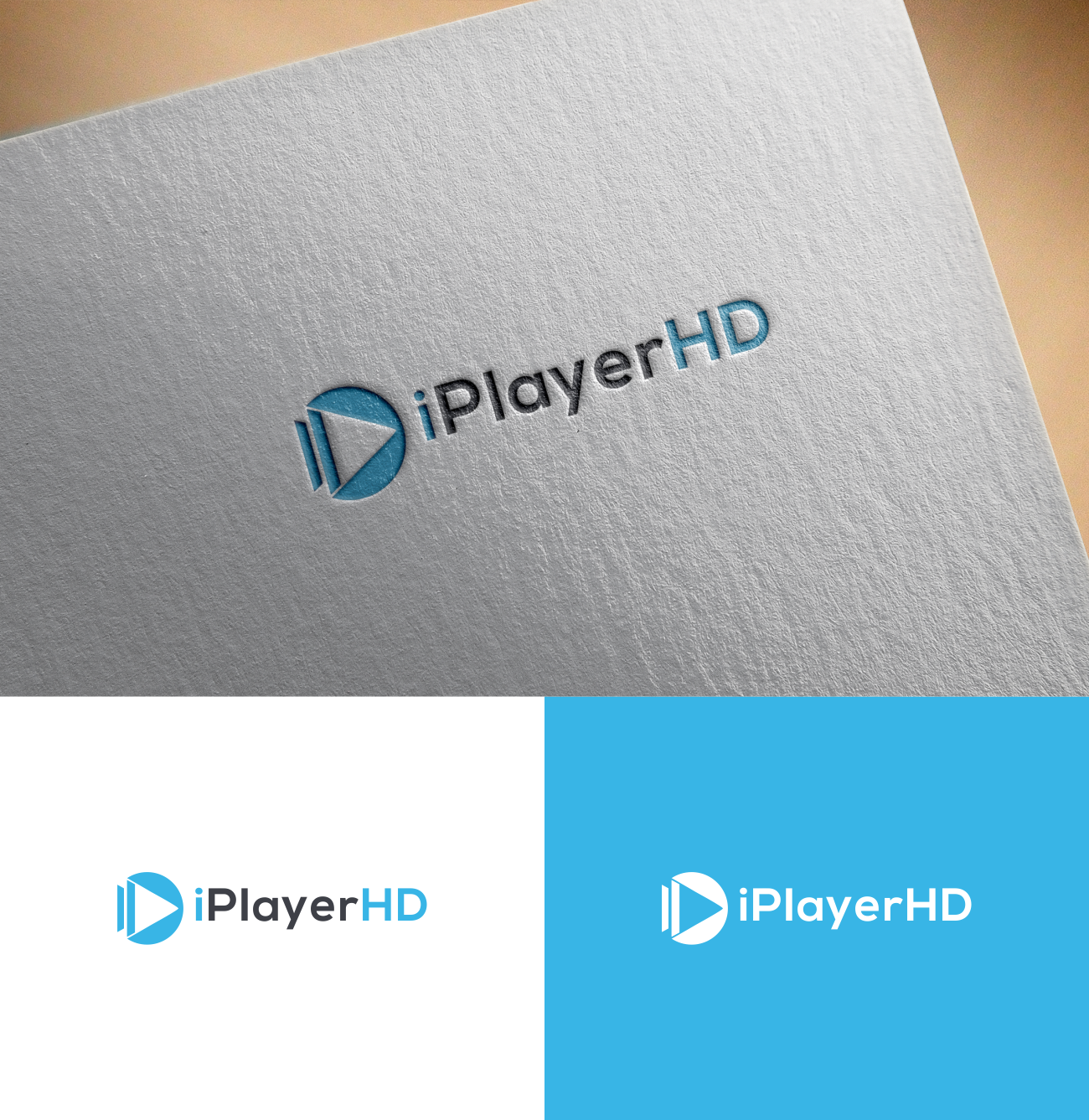 Diseño de Logo por SimpleBlade para iplayerhd | Diseño #17824465