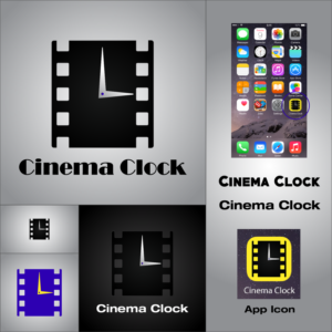 Logo-Design von JF Leduc für Cinema Clock Inc. | Design: #17959695