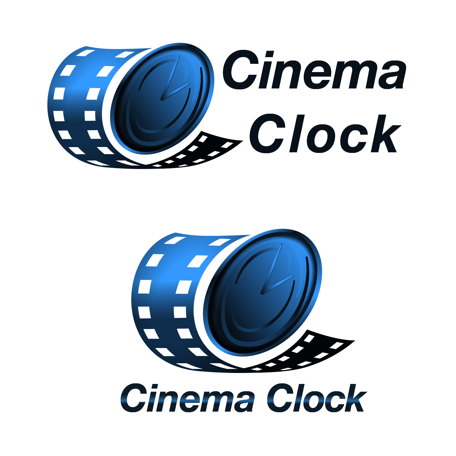 Diseño de Logo por Shaza Albero para Cinema Clock Inc. | Diseño #17964152