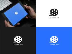Logo Design by DyzDesign for Cinema Clock Inc. | Design #17840281