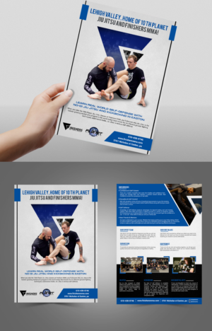 local jiu-jitsu/kickboxing flyer | Flyer-Design von Deepak_9_Malhotra