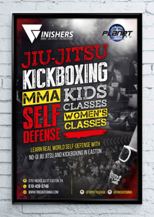 local jiu-jitsu/kickboxing flyer | Flyer-Design von SAI DESIGNS