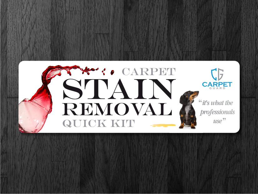 Sticker Design by Atvento Graphics for Carpet Guard | Design #17853110