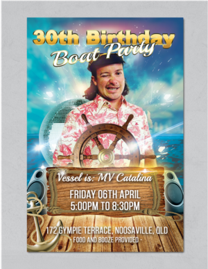 30th birthday flyer | Flyer-Design von alex989