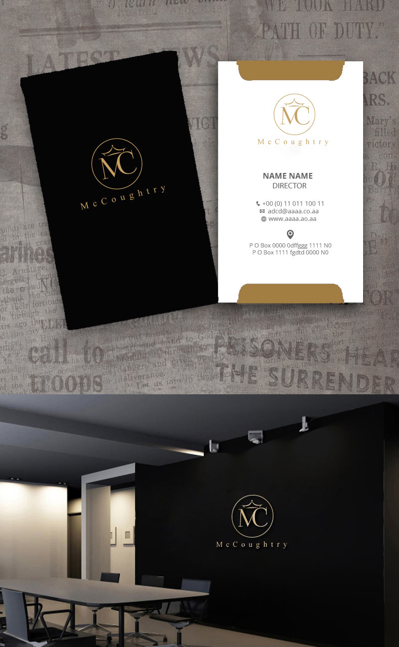 Diseño de Logo por zebronicgraphic para Mccoughtry LLC | Diseño #17829947