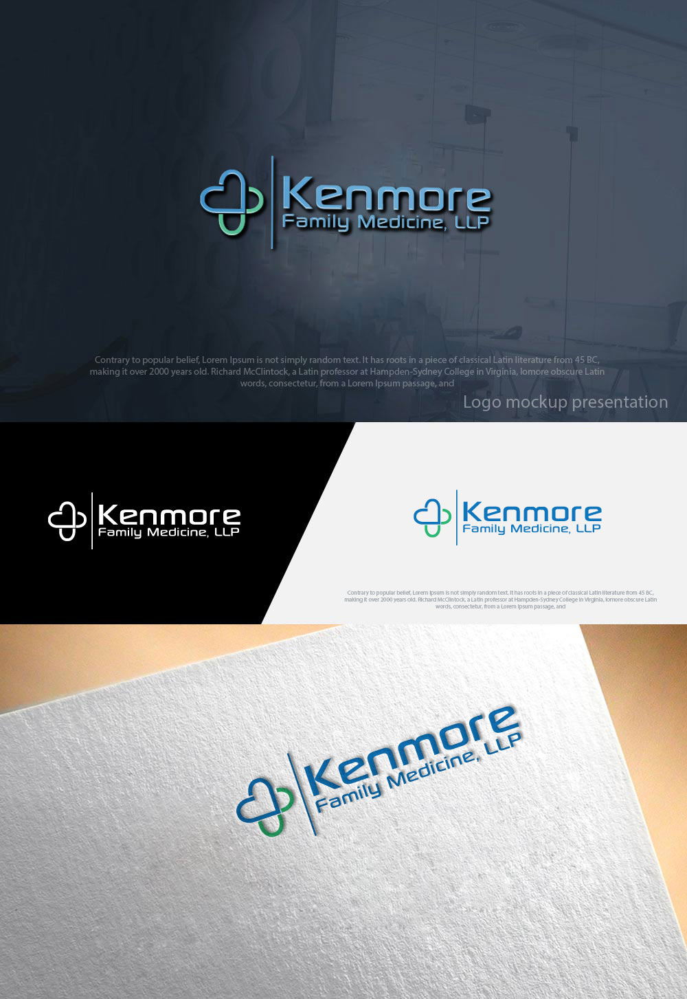 Design de Logo par zebronicgraphic pour Kenmore Family Medicine, LLP | Design #17821824