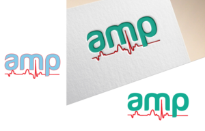 AMP | Logo Design by Juli creation