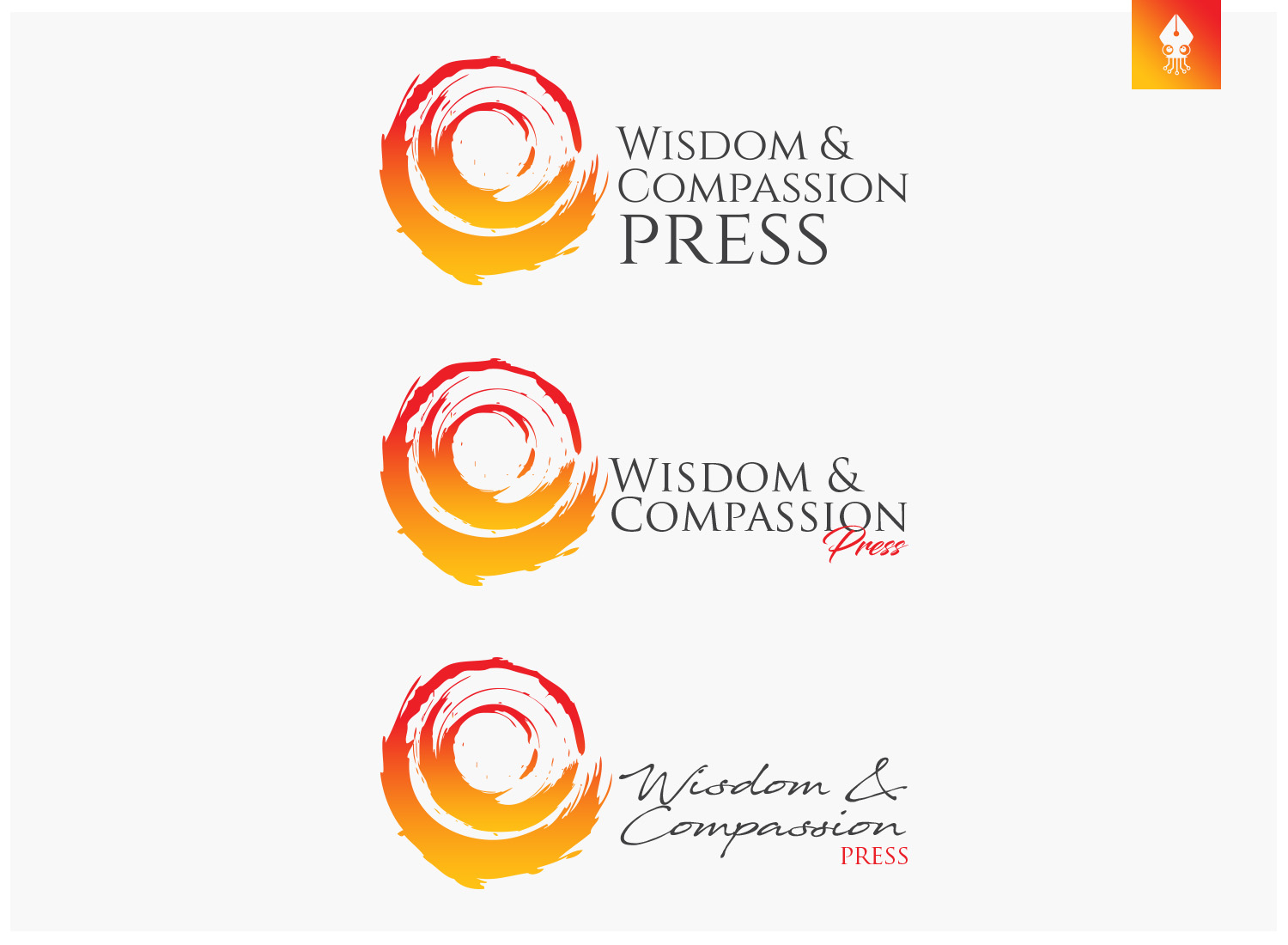 Logo Design by mngkw for Wisdom & Compassion Press | Design #17835773