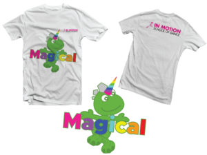 Magical Creature Dance T-Shirt | T-shirt Design by Matea
