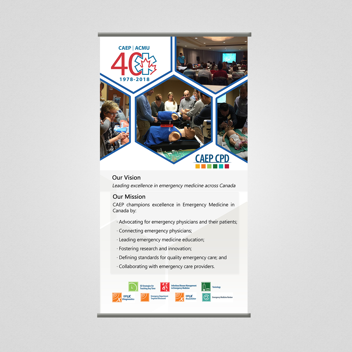 Poster-Design von ManoDesign1 für Canadian Association of Emergency Physicians | Design #17850154