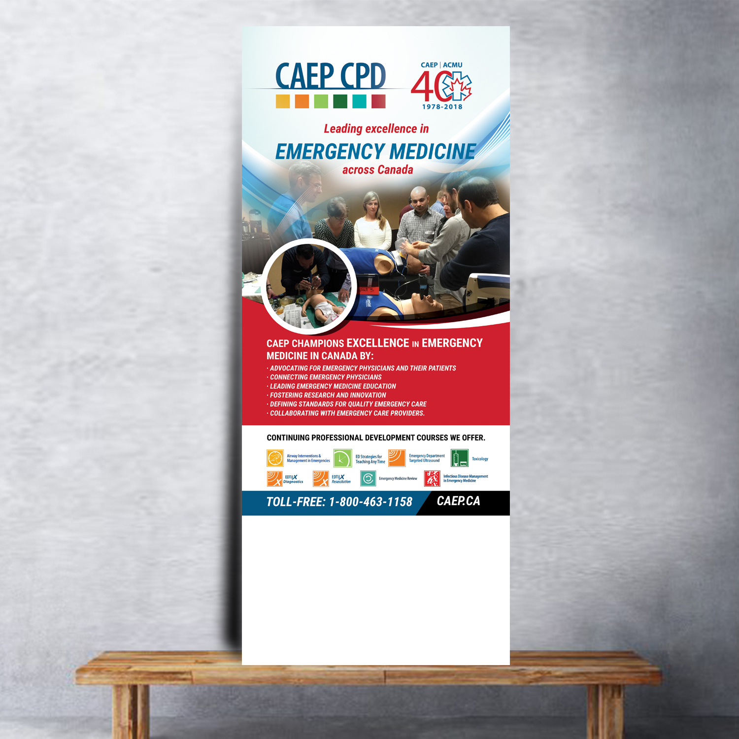 Poster Design by uk for Canadian Association of Emergency Physicians | Design #17845220