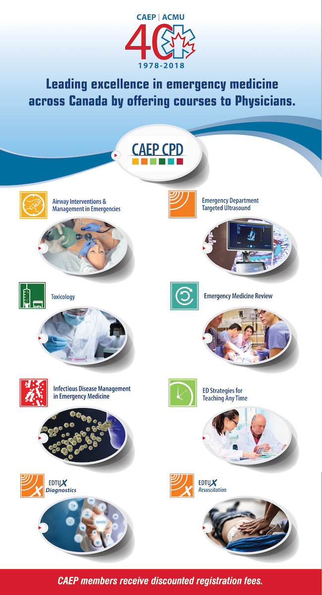 Poster-Design von OMSPlus Creative Solutions für Canadian Association of Emergency Physicians | Design #17836292