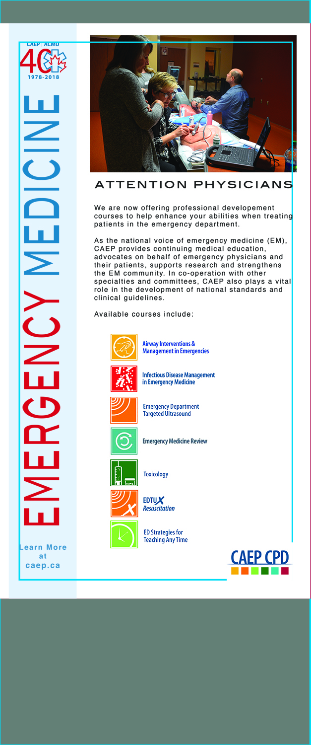 Poster Design by Janine3194 for Canadian Association of Emergency Physicians | Design #17864224