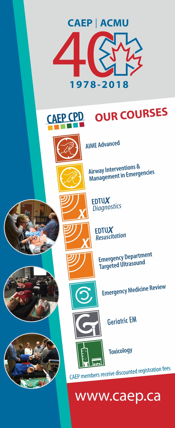 Poster Design by Maestroto for Canadian Association of Emergency Physicians | Design #18063853