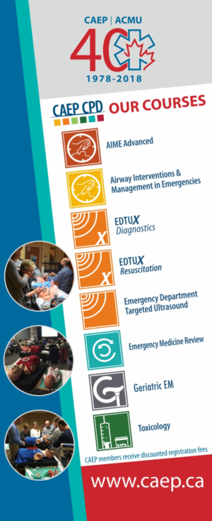 Design de Poster par Maestroto pour Canadian Association of Emergency Physicians | Design : #18063970