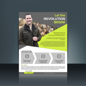 Flyer Design by creative.bugs for Jack Kunkel's Revolutionary Wellness | Design: #17876347