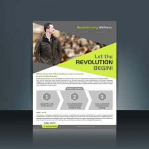 Flyer Design by creative.bugs for Jack Kunkel's Revolutionary Wellness | Design: #17876348