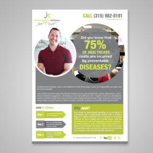 Flyer Design by creative.bugs for Jack Kunkel's Revolutionary Wellness | Design: #17880300