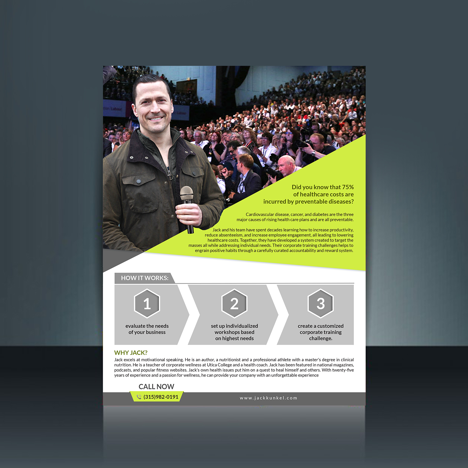 Flyer Design by creative.bugs for Jack Kunkel's Revolutionary Wellness | Design #17901145