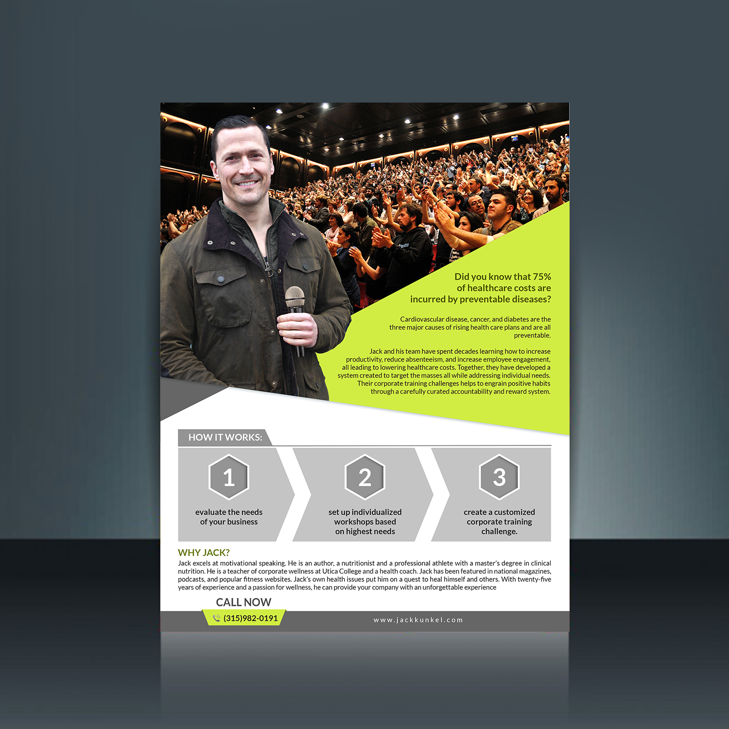 Flyer Design by creative.bugs for Jack Kunkel's Revolutionary Wellness | Design #17901148