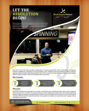 Flyer Design by ecorokerz for Jack Kunkel's Revolutionary Wellness | Design: #17834517