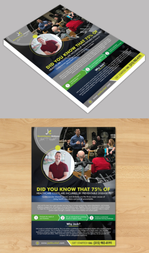Flyer-Design von ecorokerz für Jack Kunkel's Revolutionary Wellness | Design #17836503